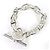 Chaîne d'ancre Pulsera Hermès Chaine d'Ancre MM 925 Silver