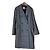 Autre Marque GAP MIXEDPLAID COAT Abrigo de mezcla de lana