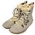 Autre Marque Stivaletti bassi stringati in shearling Camper