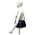 Borsa a tracolla in pelle e tela Trotter Christian Dior - vista 2