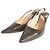 Louis Vuitton Monogram Slingback Pumps aus Lackleder