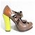 Fendi Pumps aus Leder mit Cut-Outs - Ansicht 2
