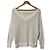 Autre Marque Jersey de lana holgado con cuello V Diagram
