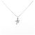 Autre Marque Collana Croce Diamanti K14WG K10WG