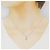 Autre Marque Collana Croce Diamanti K14WG K10WG - vista 6