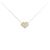 Autre Marque Collana Cuore con Diamanti Au750
