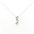 Autre Marque Collana K10 Pink Gold Diamond