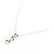 Autre Marque Collana K10 Pink Gold Diamond - vista 2