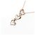 Autre Marque Collana K10 Pink Gold Diamond - vista 4