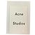Sciarpa in lana vergine con frange Acne Studios - vista 6