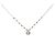 Autre Marque K10 Dreifarbgold-Diamantcollier