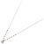 Autre Marque K10 Dreifarbgold-Diamantcollier - Ansicht 2
