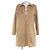 Céline Vestido safari de algodón y lino con botones Triomphe CELINE