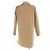 Céline Vestido safari de algodón y lino con botones Triomphe CELINE - vista 3
