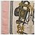 Hermès HERMES Carre 90 Scarf Silk Pink White  Brides de Gala - vista 5
