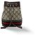 Gucci Ophidia Bucket GG Coated Canvas Mini