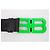 Balenciaga BB Hourglass Large Belt Matte Black Neon Green - vista 3