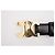 Céline Celine Triomphe 25mm Medium Belt Black Leather Gold Buckle - view 3