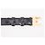 Céline Celine Triomphe 25mm Medium Belt Black Leather Gold Buckle - view 4