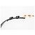 Céline Celine Triomphe 25mm Medium Belt Black Leather Gold Buckle - view 6
