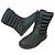 Botas UGG Negras de Cuero Nubuck Acolchadas Talla 39