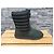 Botas UGG Negras de Cuero Nubuck Acolchadas Talla 39 - vista 4