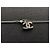 Collana con pendente Chanel Double CC Logo in smalto bianco - vista 4