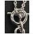 Hermès Hermes Amulettes Birkin 925 Silver Anhänger Halskette - Ansicht 4