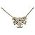 Collana con pendente Chanel Crystal Ribbon Bow CC