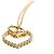 Pendente Cartier Torta Cuore Oro Rosa 18K - vista 6