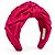 Jennifer Behr Fascia per Capelli in Raso Fuchsia