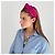 Jennifer Behr Fascia per Capelli in Raso Fuchsia - vista 2