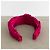 Jennifer Behr Fascia per Capelli in Raso Fuchsia - vista 4