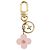 Portachiavi Louis Vuitton Blooming Flower BB Monogram Canvas Leather - vista 2