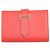 Béarn Hermès Tarjetero Hermes Bearn Mini Rose Jaipur