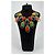 Collana Statement Kate Spade Metallo Dorato Pietre Multicolore - vista 3