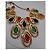 Collana Statement Kate Spade Metallo Dorato Pietre Multicolore - vista 7