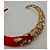 Alexis Bittar – Rotes Lucite & Kristall Choker Collier - Ansicht 3