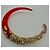 Alexis Bittar – Rotes Lucite & Kristall Choker Collier - Ansicht 7