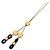 Brillenkette CHANEL Gold Cord Chain Strap A23173 - Ansicht 2