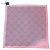 Hermès Pañuelo de seda rosa Hermes