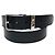 Cintura formale Louis Vuitton in pelle nera