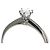 Tiffany & Co. Tiffany Setting Solitär aus Platin mit RBC Diamant G/VVS2 - Ansicht 6