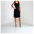 Céline Celine Kleid aus Wollmischung Schwarz Asymmetrisch - Ansicht 2