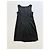Céline Celine Kleid aus Wollmischung Schwarz Asymmetrisch - Ansicht 8