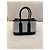 Hermès Garden Party 23 Borsa Shopper Tela e Pelle Nera - vista 2