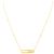 Collar Messika "Baby Move" en oro amarillo y diamantes.