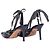 Décolleté slingback con lacci Gazette in pelle nera John Galliano - vista 3