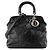 DIOR - Borsa a tracolla Granville Dior in pelle liscia nera