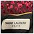 Autre Marque Vestido mini de devoré burdeos Saint Laurent - vista 5